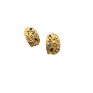 14k Leaf solid Gold