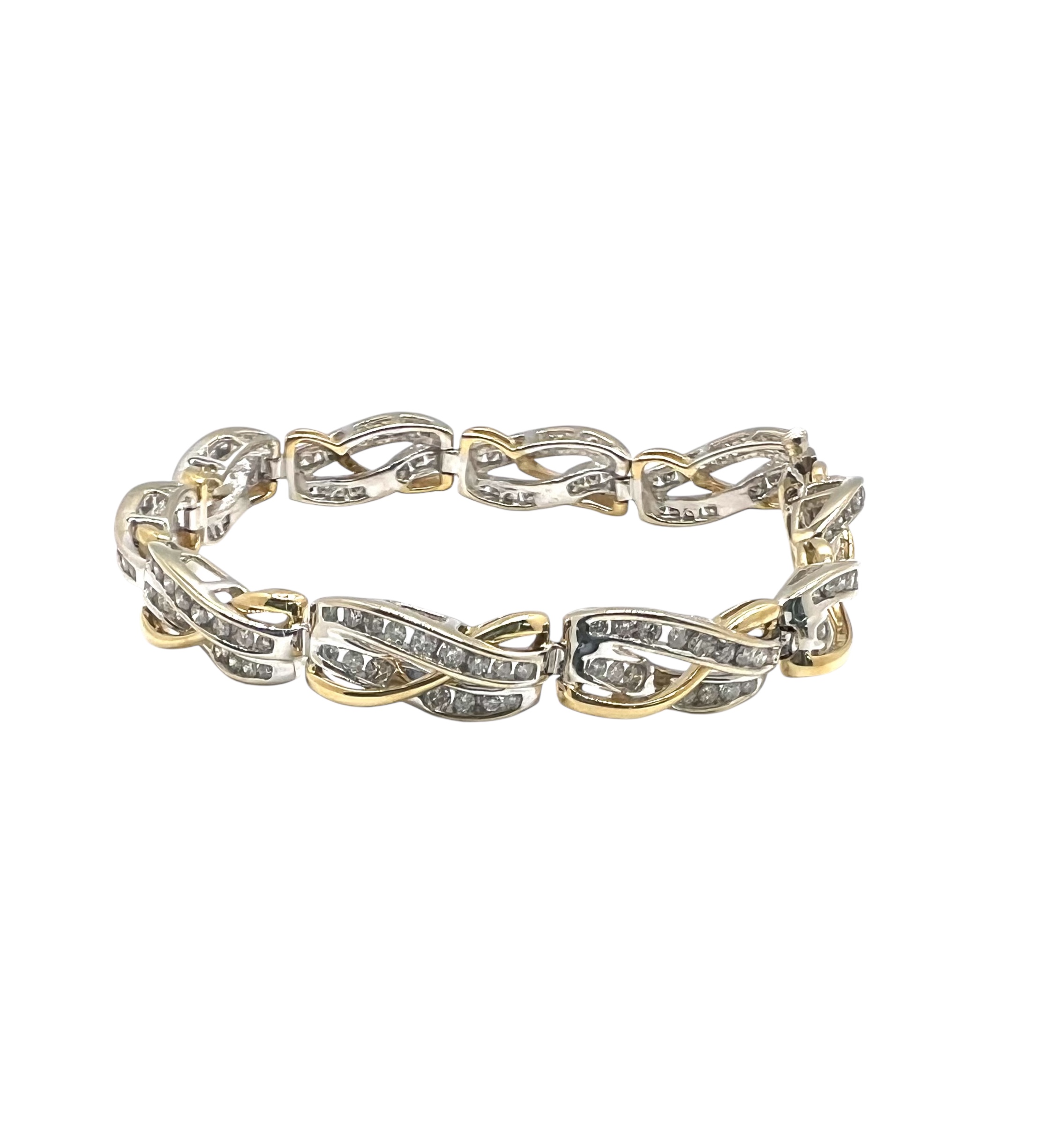 14k two tone