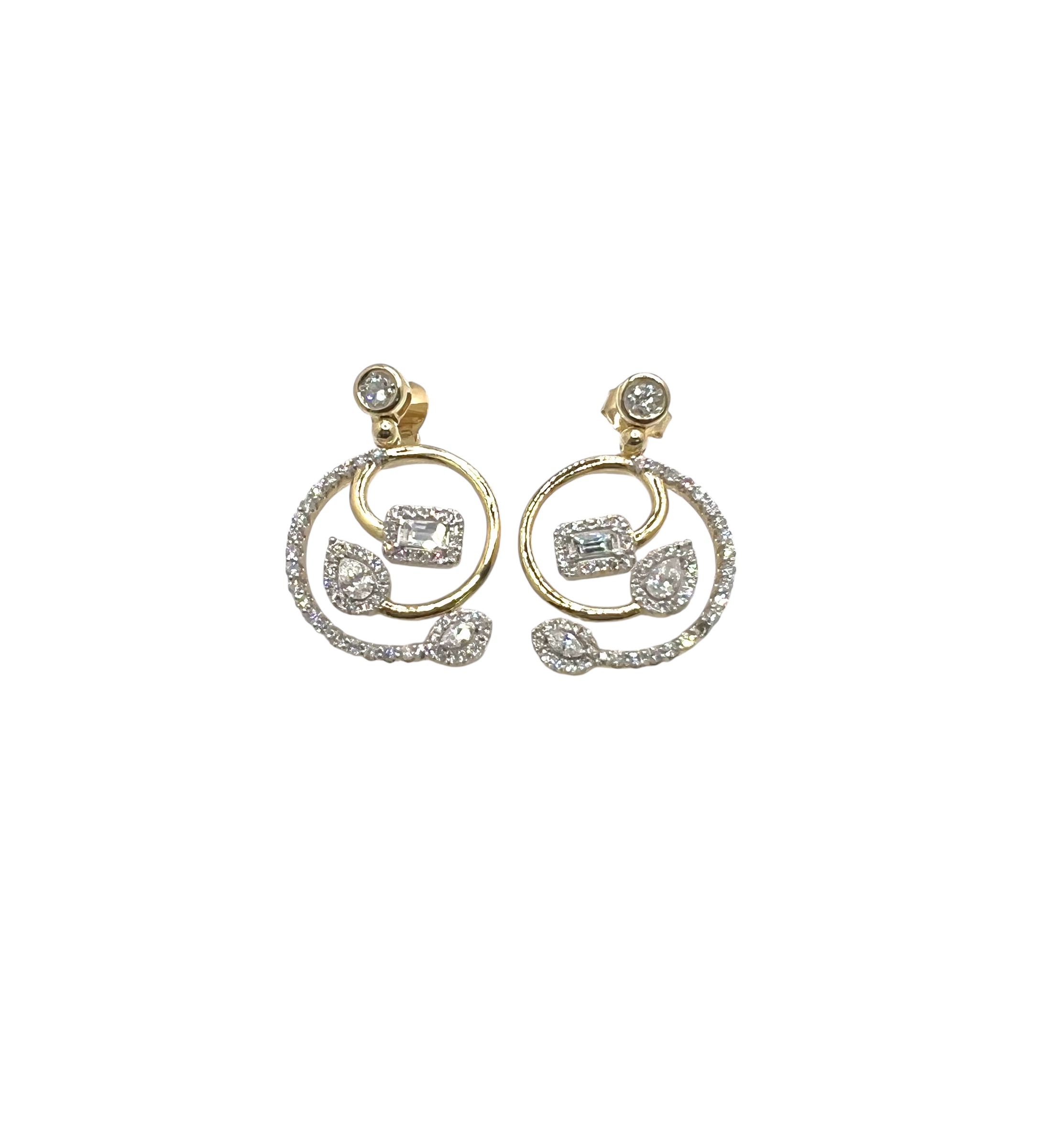 14k White Gold Dia
