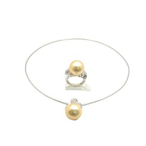 14k W Gold Necklace Pure