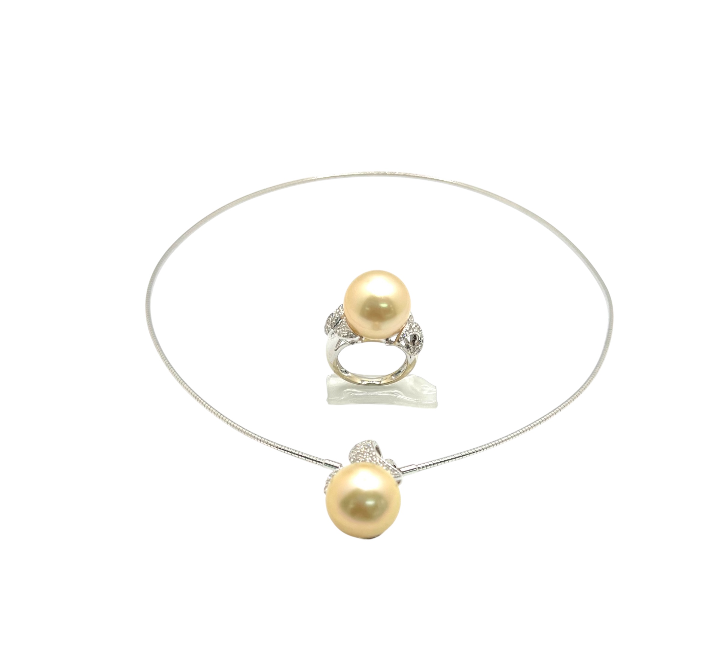 14k W Gold Necklace Pure