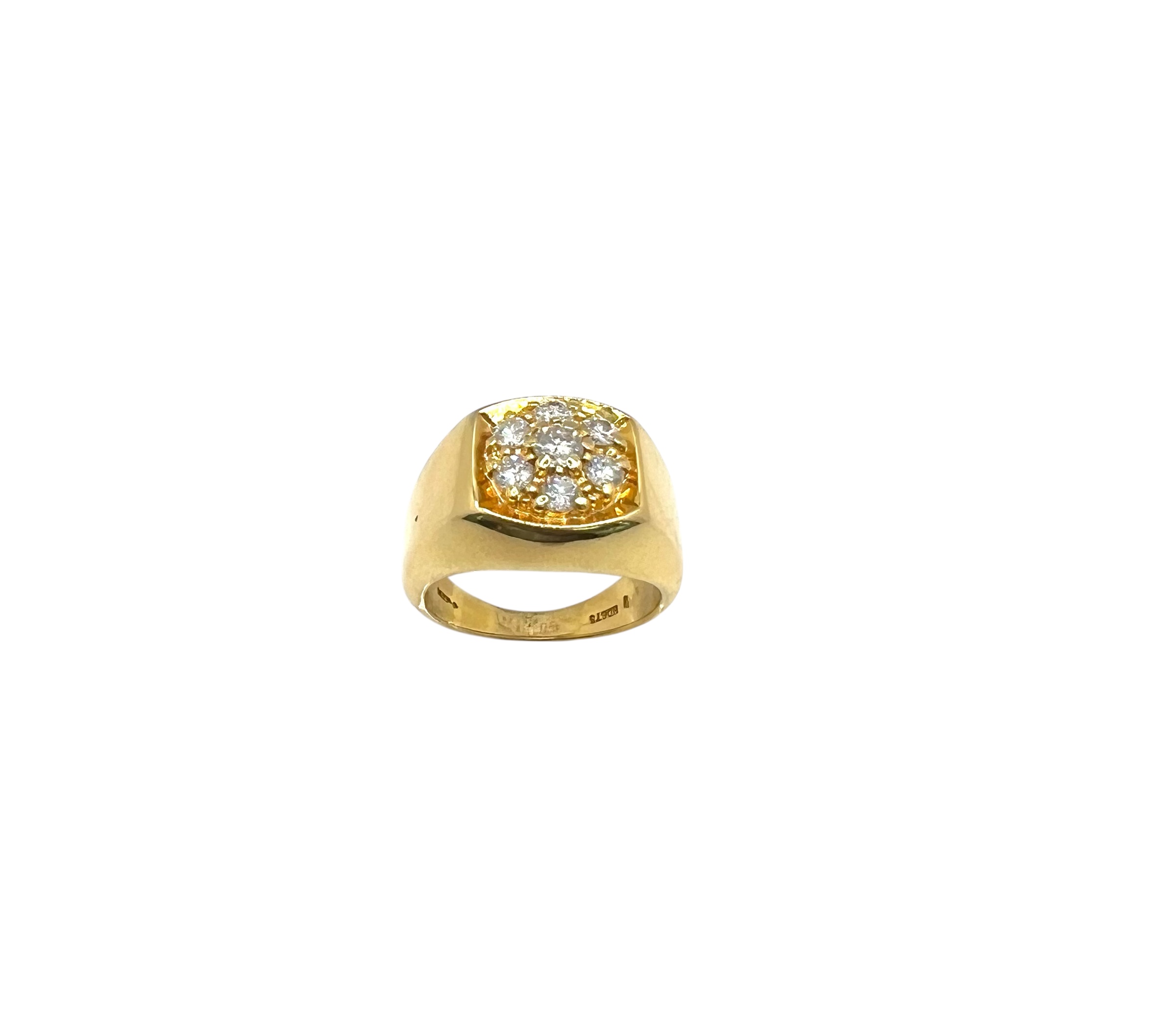 14k Dia Yellow Gold