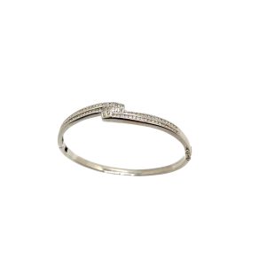 14k Dia Bangle