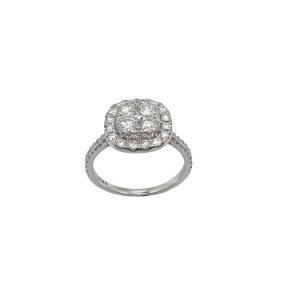 14k Dia Cluster Top
